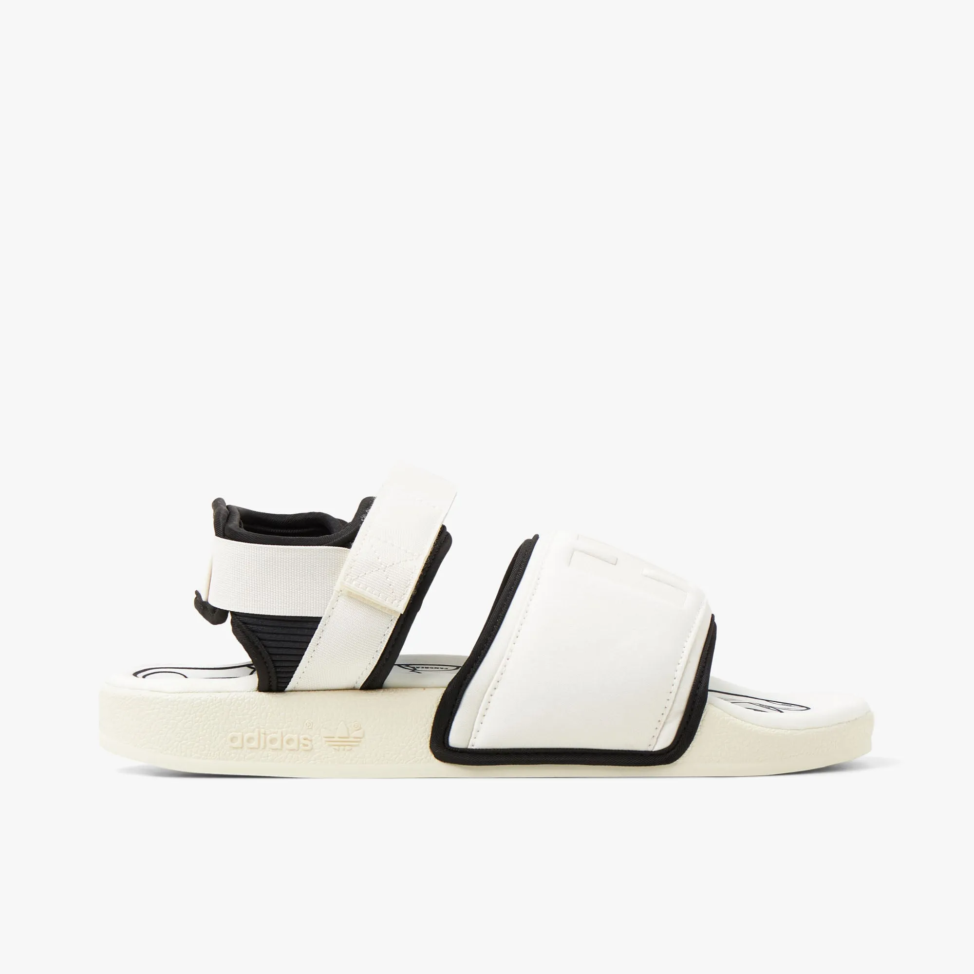 adidas Originals x Pharrell Williams Basics Adilette 2.0 Off White / Core Black - Off White