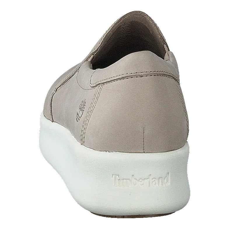 Berlin Park Slip On Lt Beige Nubuck