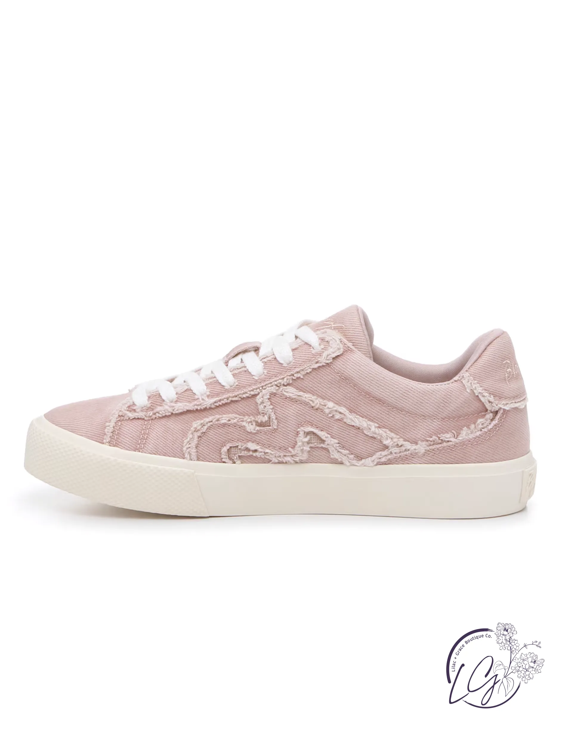 Blowfish Vaporize Sneakers in Pink Denim