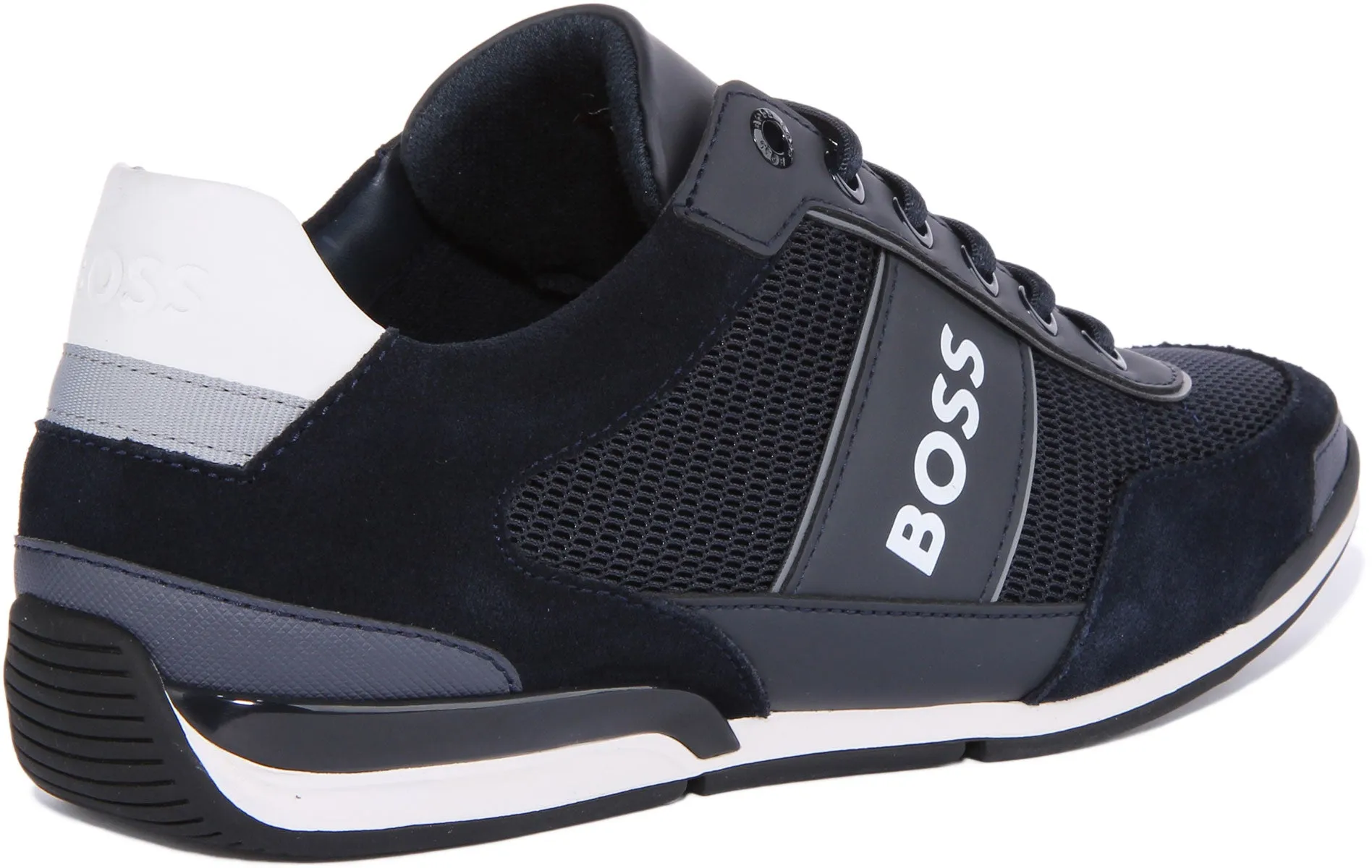 Boss Saturn Low profile In Dark Blue For Men