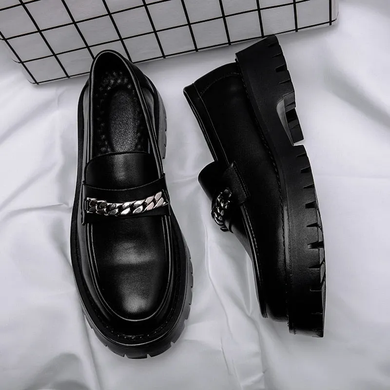 Classic Height Increased Loafer Shoes