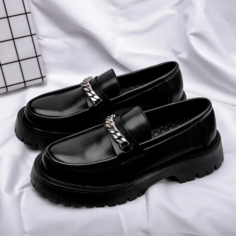 Classic Height Increased Loafer Shoes