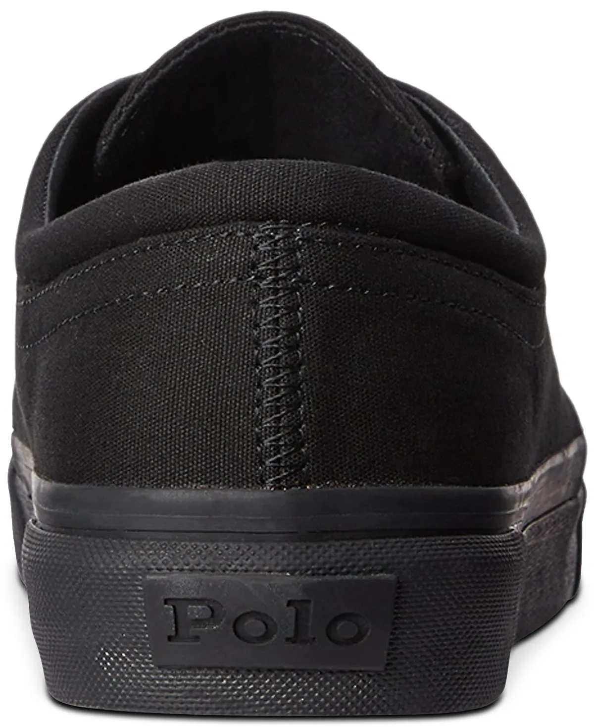 Faxon Polo Ralph Lauren Men's Canvas Sneakers, Black