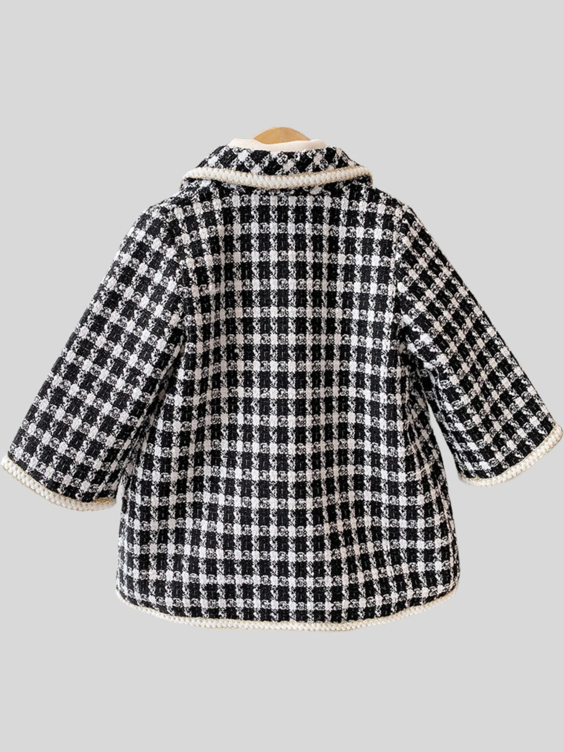 Girls She's Got Style Heavyweight Plaid Jacket