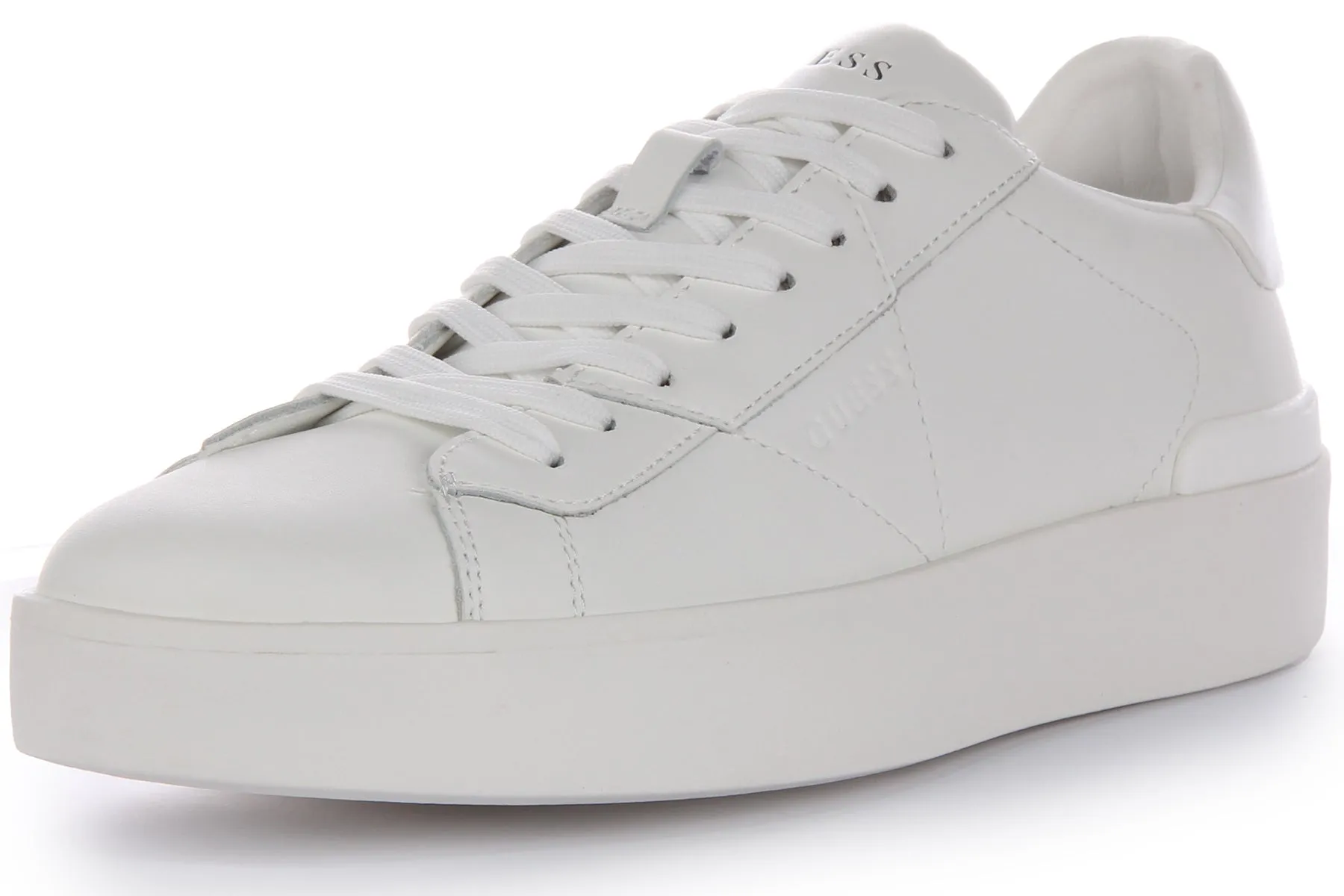 Guess Parma Low Trainer In White For Men