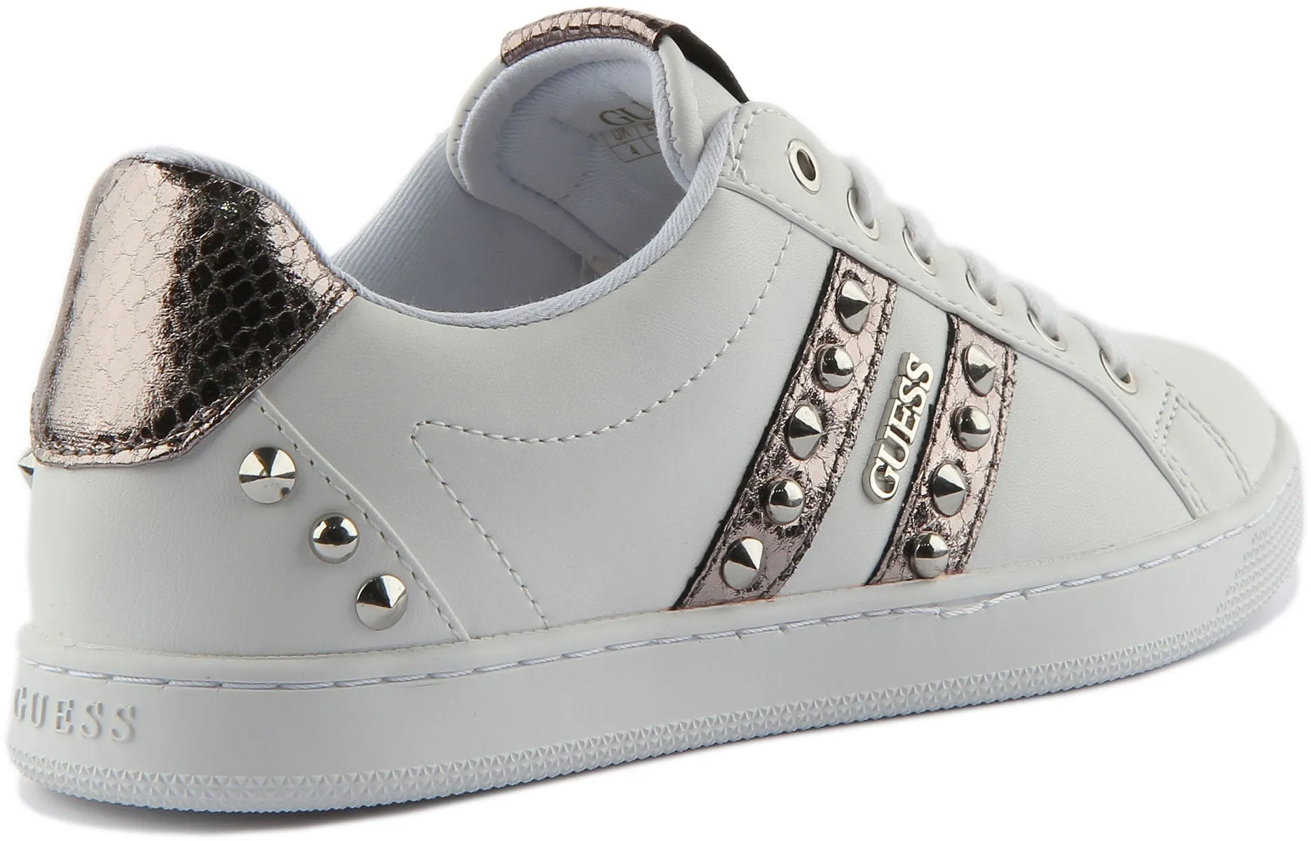 Guess Rassta Stud In White For Women