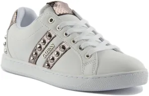 Guess Rassta Stud In White For Women