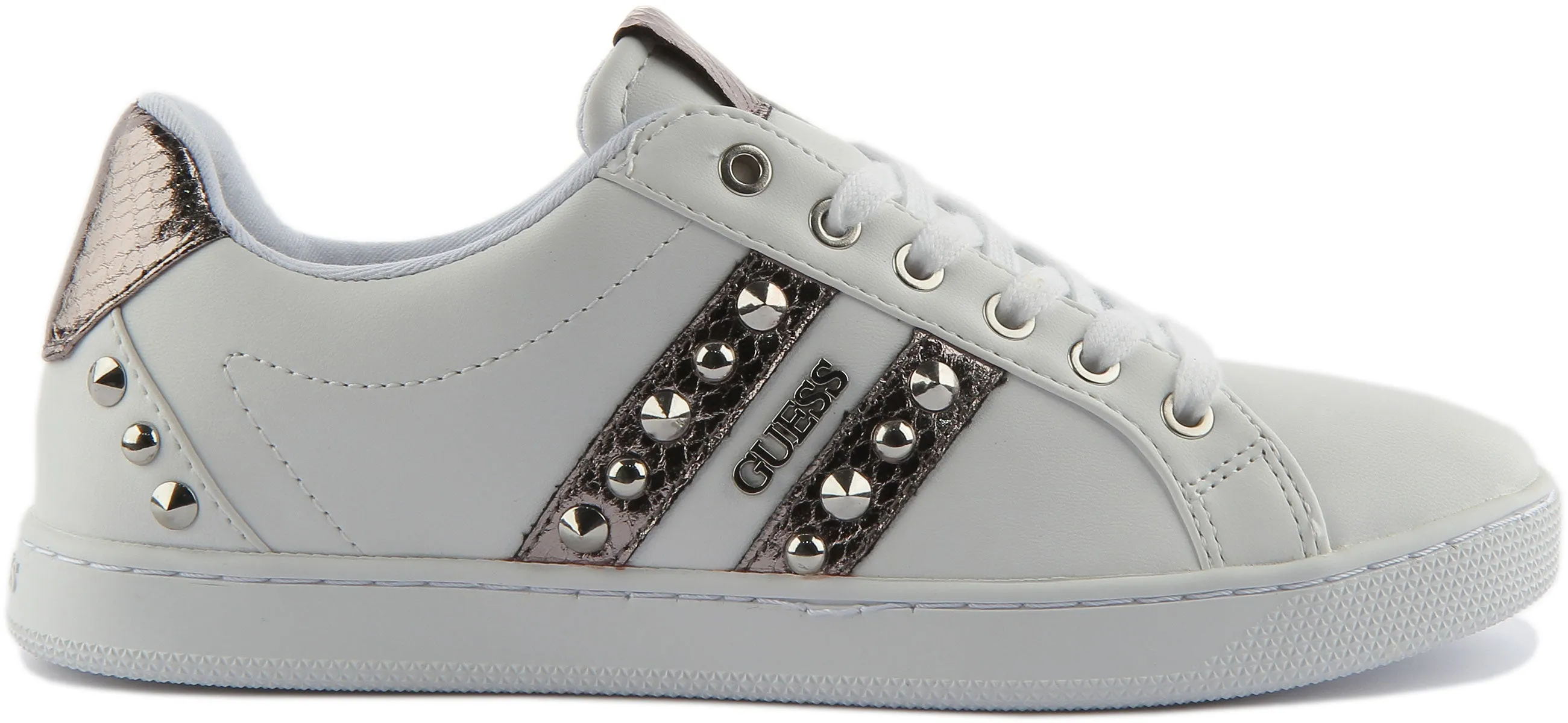 Guess Rassta Stud In White For Women