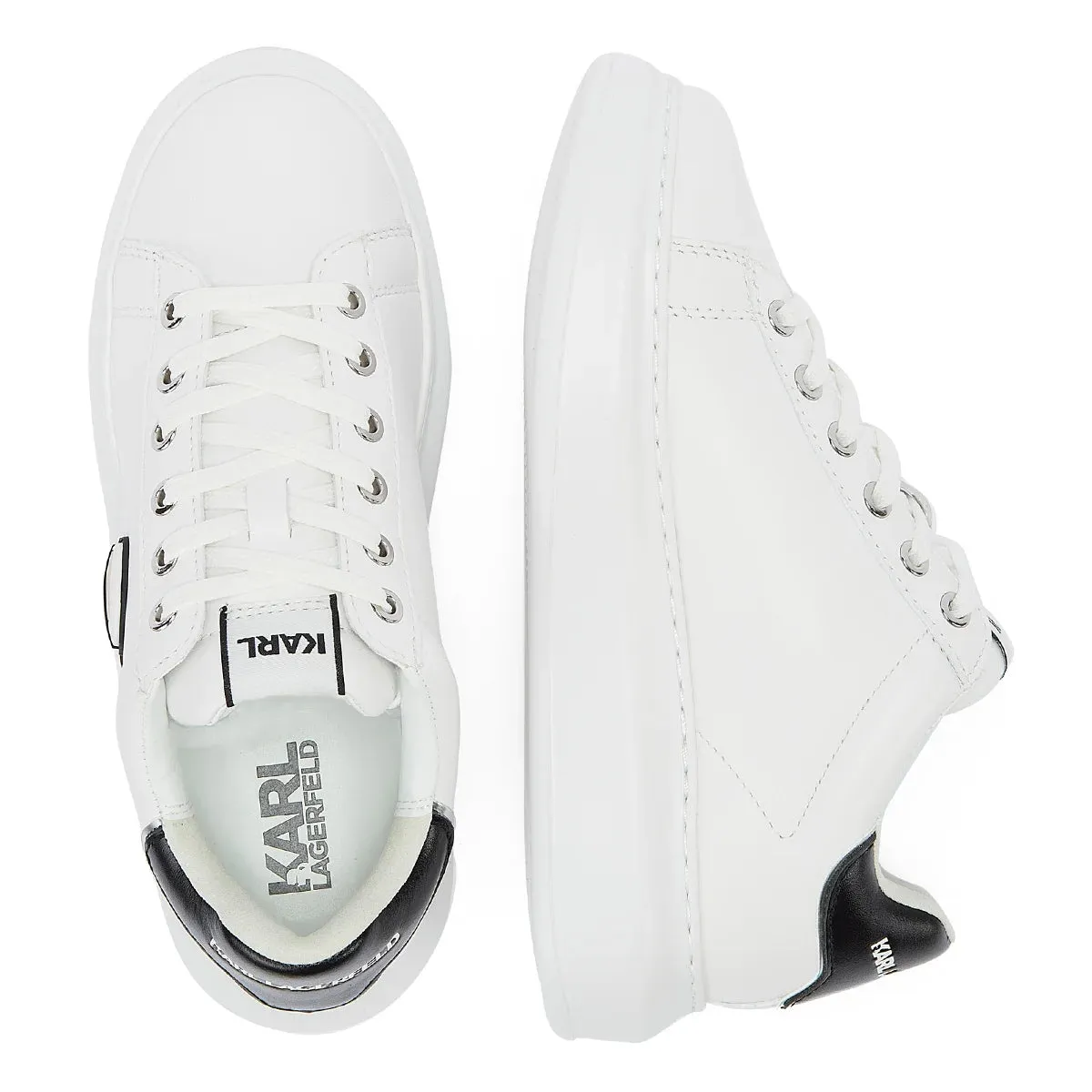 Karl Lagerfeld Kapri Karl NFT Lo Lace Women's White Trainers