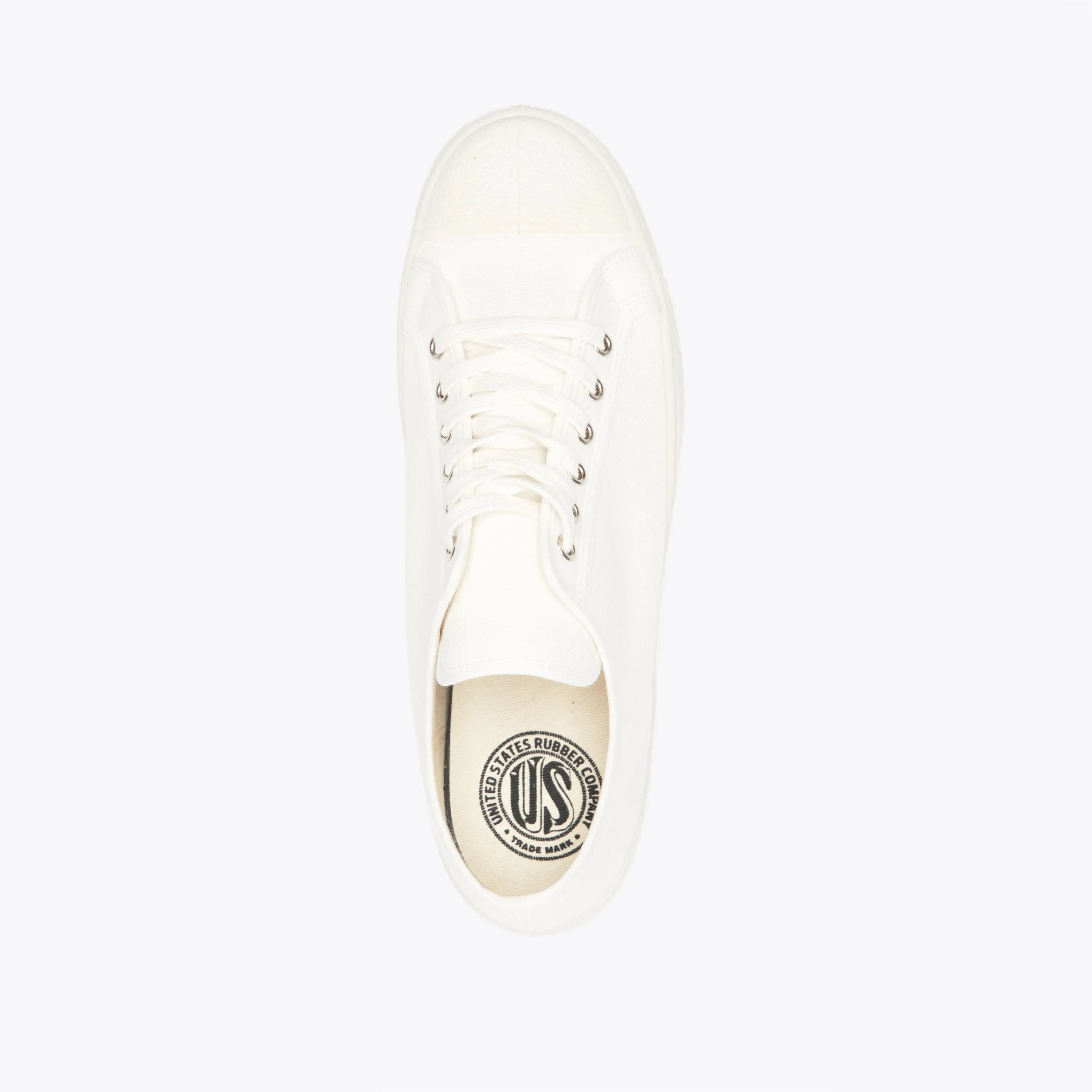 MILITARY LOW TOP - WHITE