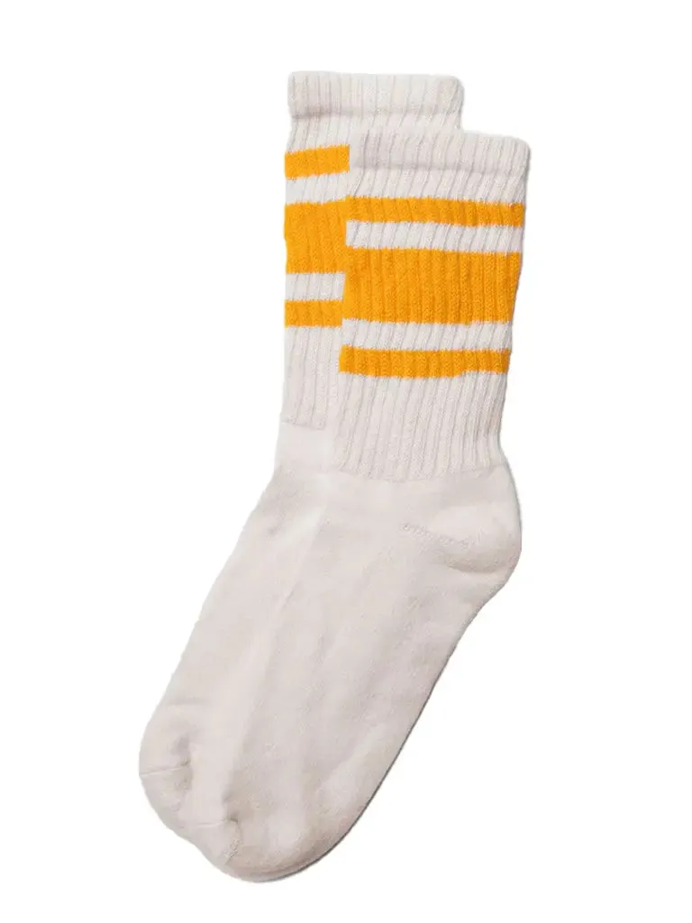 Mono Stripe Sock- Gold