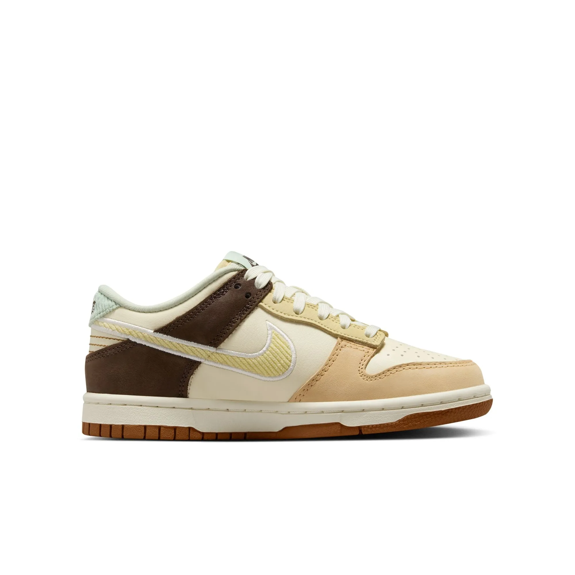 Nike Dunk Low GS (Coconut Milk/Soft Yellow/Sail)