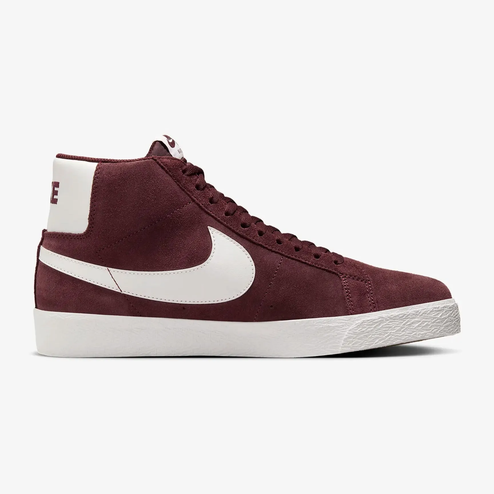 Nike SB Zoom Blazer Mid Skate Shoes - Burgundy Crush/Burgundy Crush/Summit White/Summit White