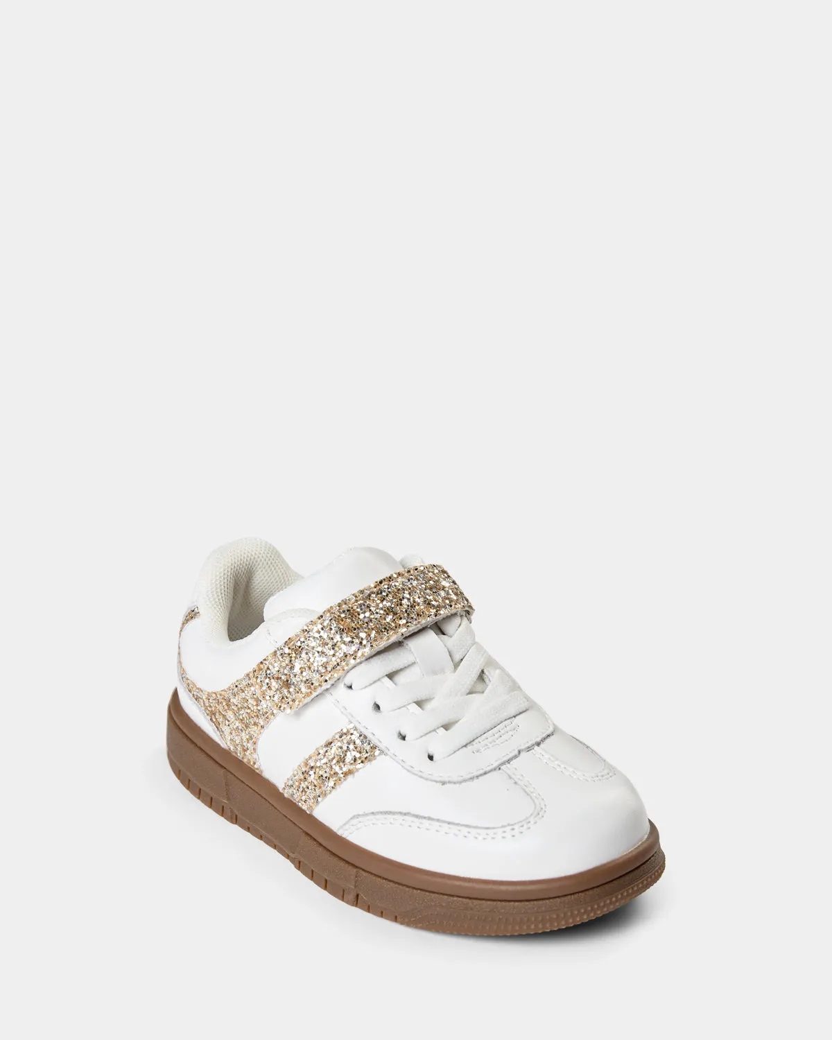 NISSASK SNEAKER - White gold