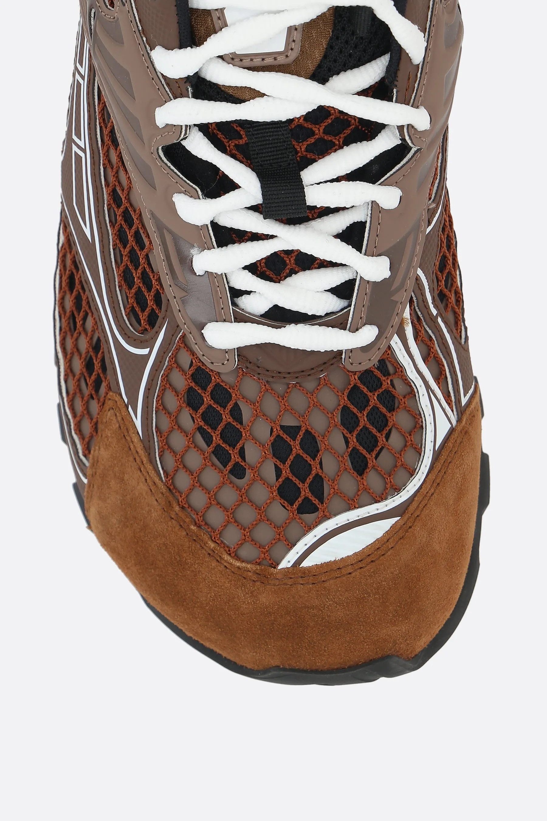 Orbit Mesh Suede Sneakers