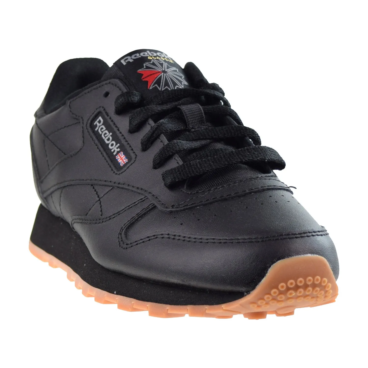 Reebok Classic Leather Big Kids' Shoes Core Black-Gum