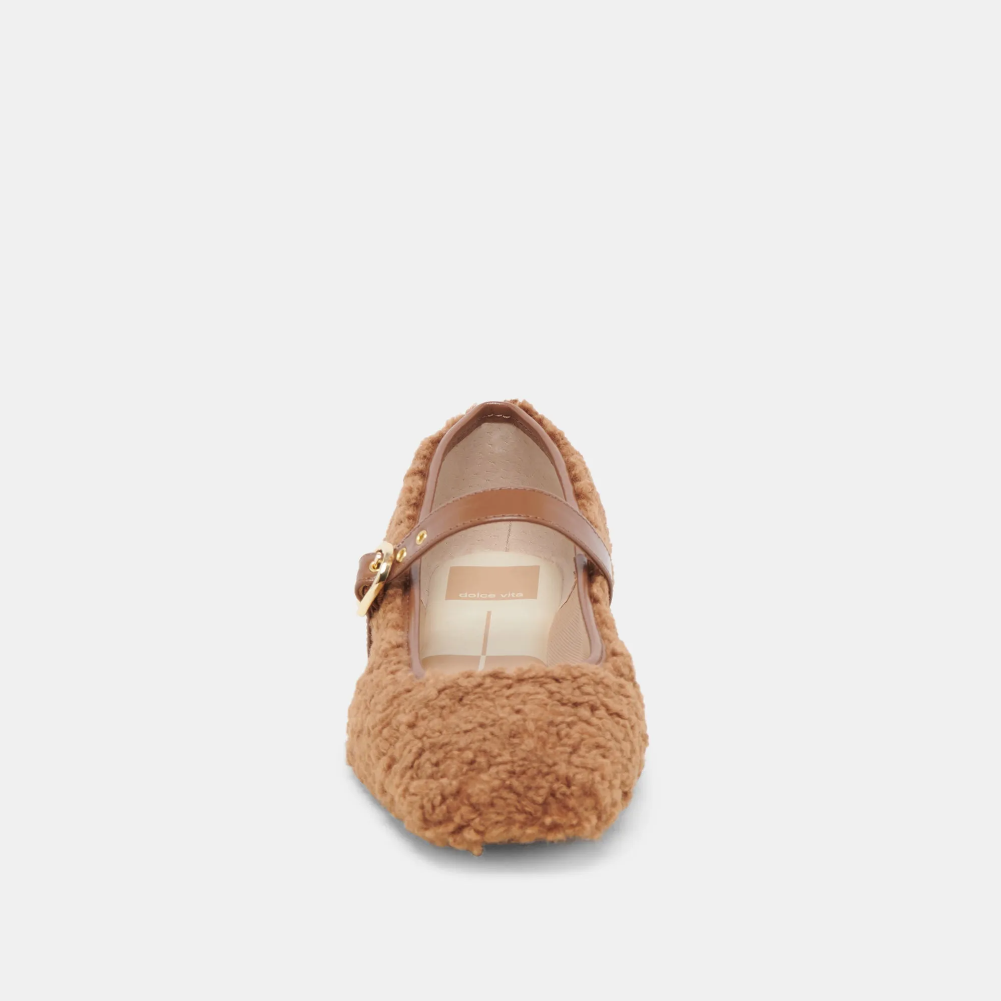 RODNI PLUSH BALLET FLATS PECAN PLUSH