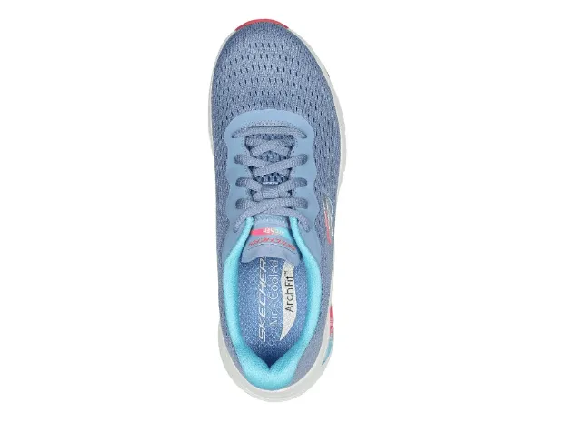 SKECHERS Arch Fit Infinity Cool Shoe - Blue/Multi - Womens