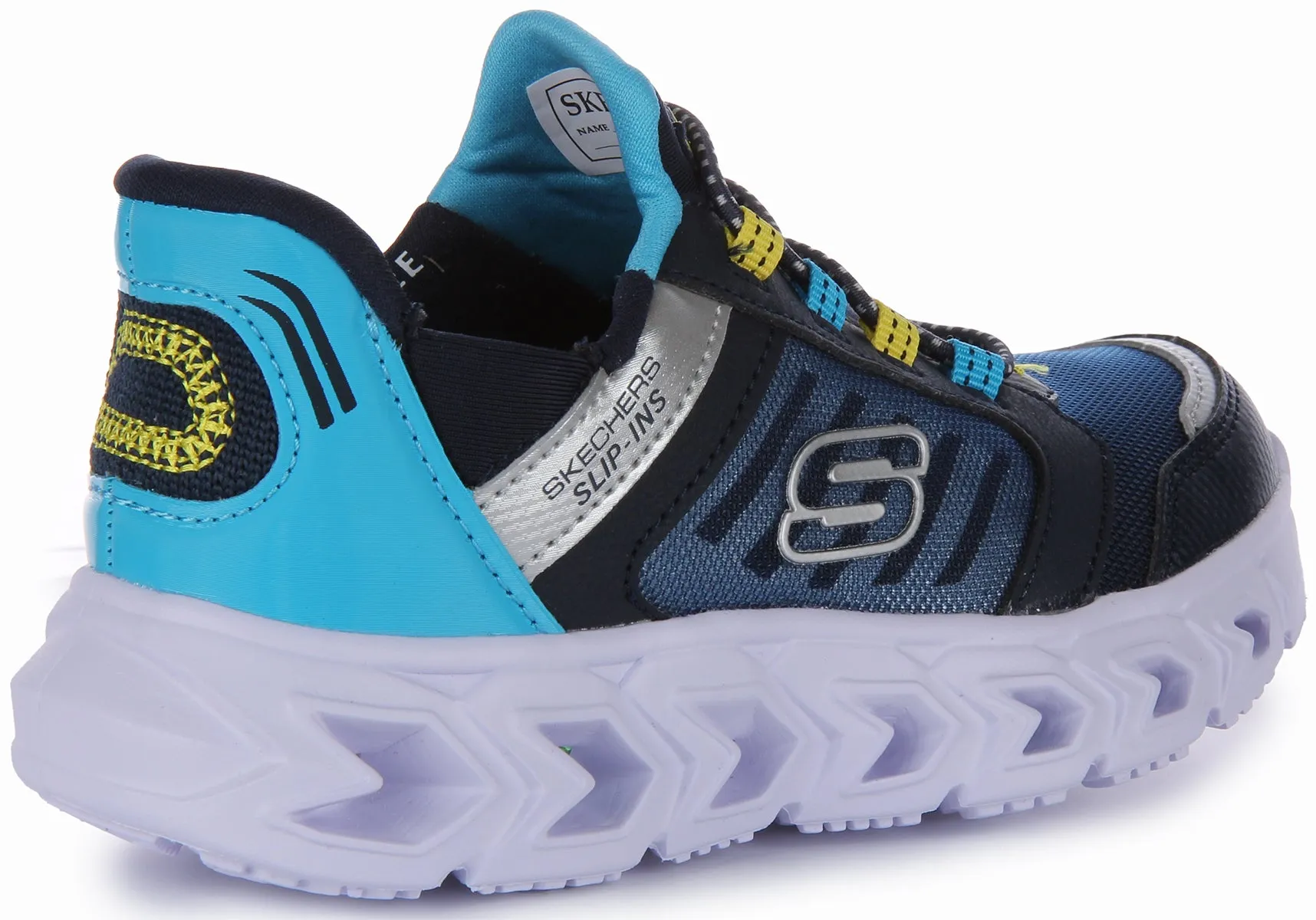 Skechers Hypno Flash 2.0 Slip Ins Navy Blue For Kids