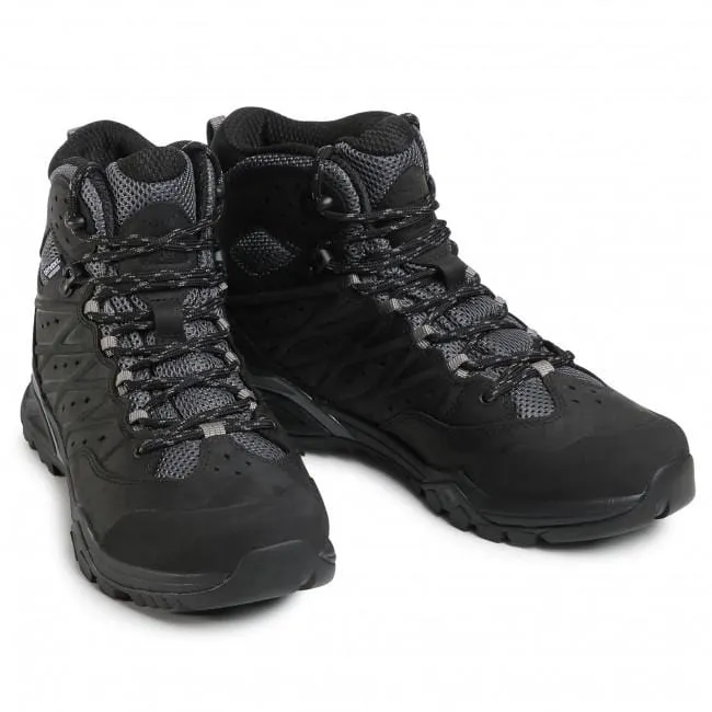 The North Face Hike Ii Mid Wp Men Hiking Boots Black/Grey