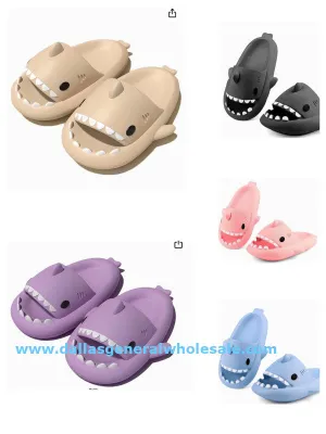 Trendy Shark PVC Sandals Wholesale