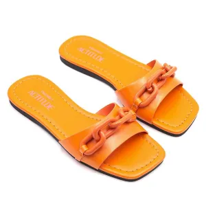 Twinset Actitude Womens Orange Sandals