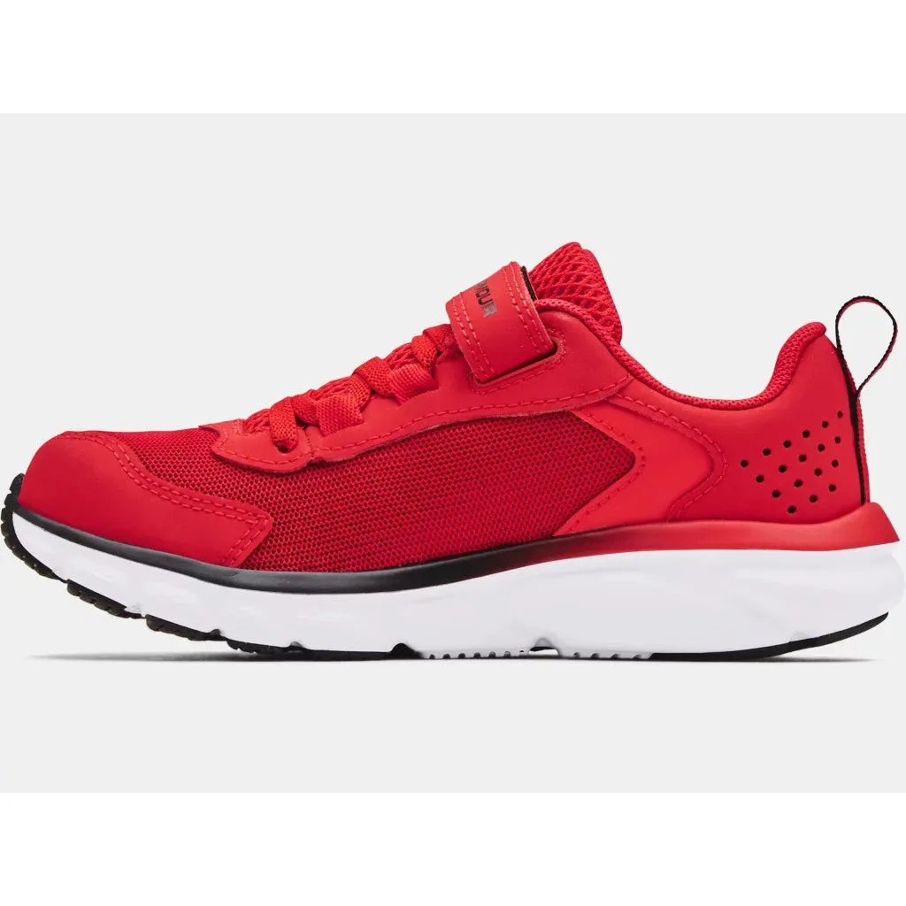 Under Armour Red/White/Black Assert 9 A/C Children’s Sneaker