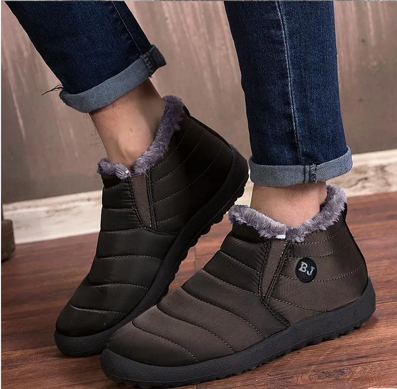 Unisex Waterproof Ankle Snow Boots