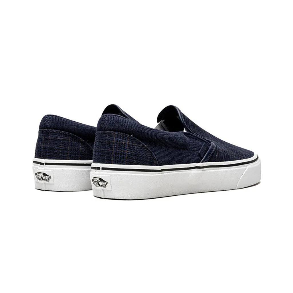 Vans Classic Slip On - Suiting Dress Blue/White