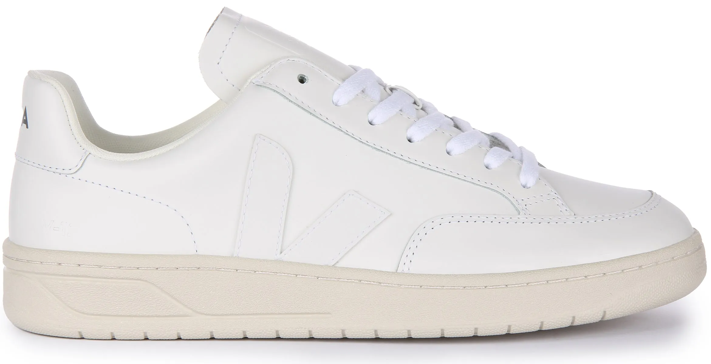 Veja V 12 Leather In White For Women