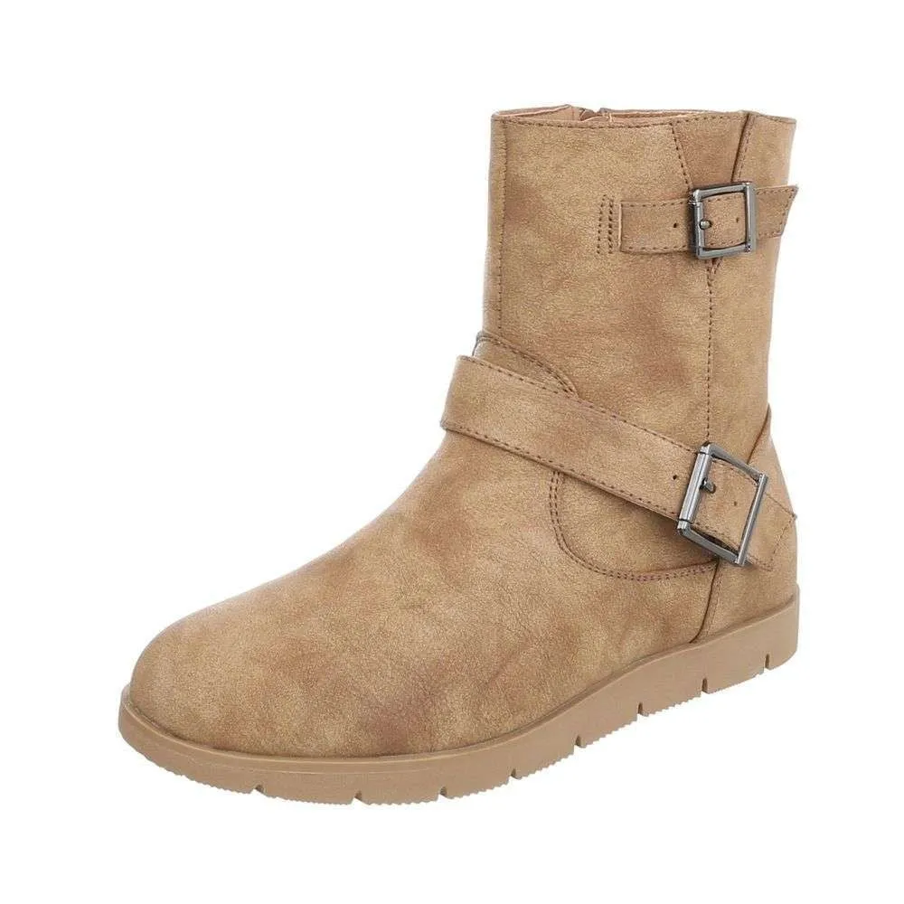 Women's Classic Ankle Boots  khaki