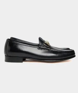 Yuketen Moc Ischia Horsebit Loafer in Black