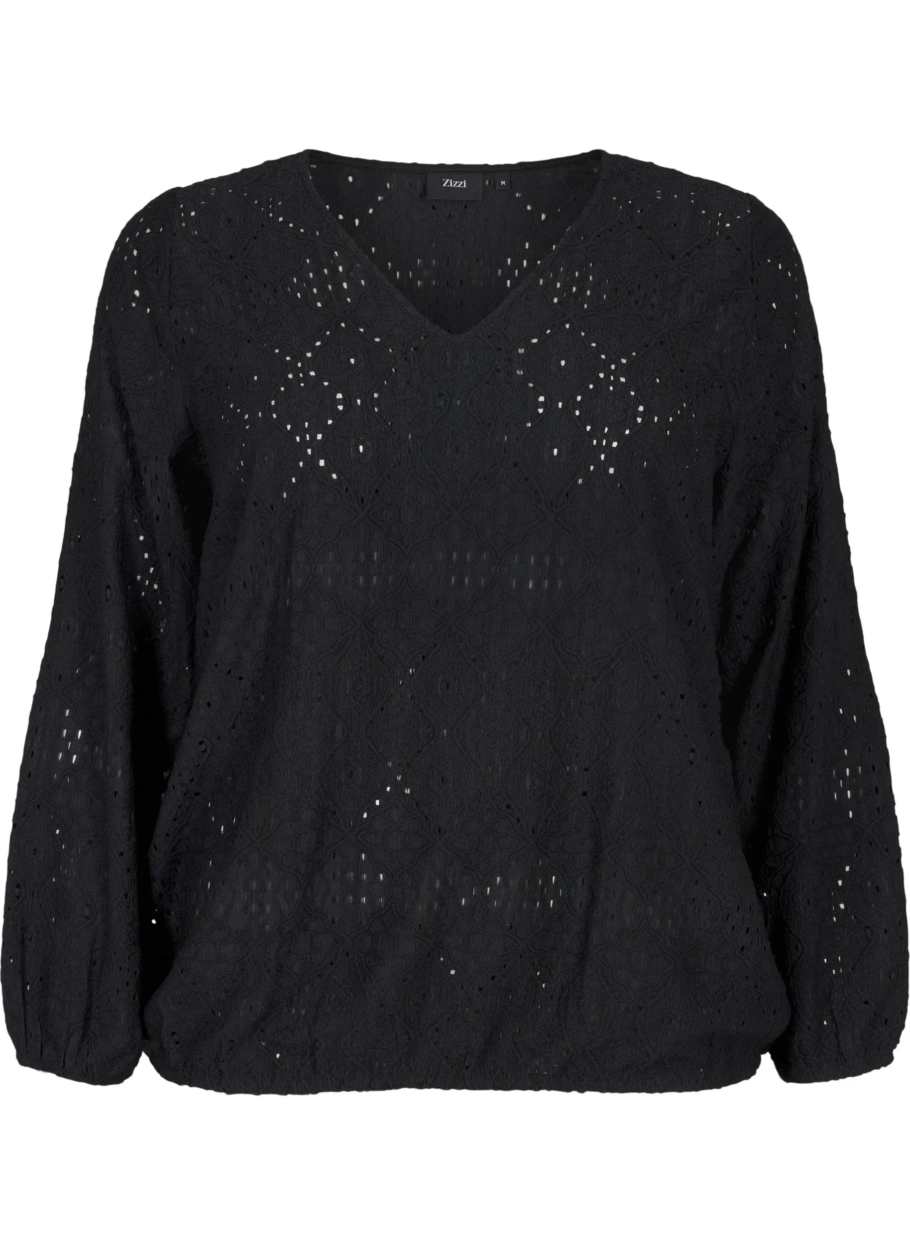 Zizzi Lisa Blouse in Black